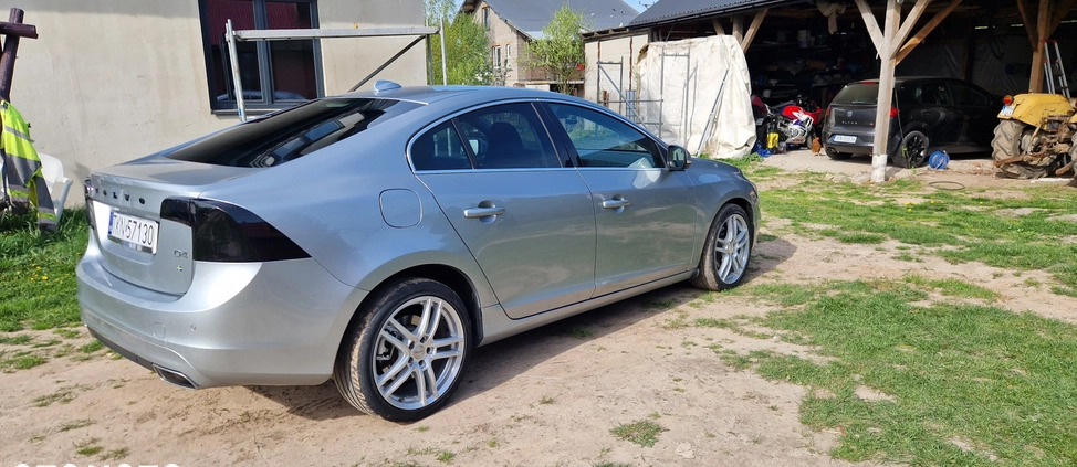 Volvo S60 cena 59500 przebieg: 266000, rok produkcji 2015 z Końskie małe 191